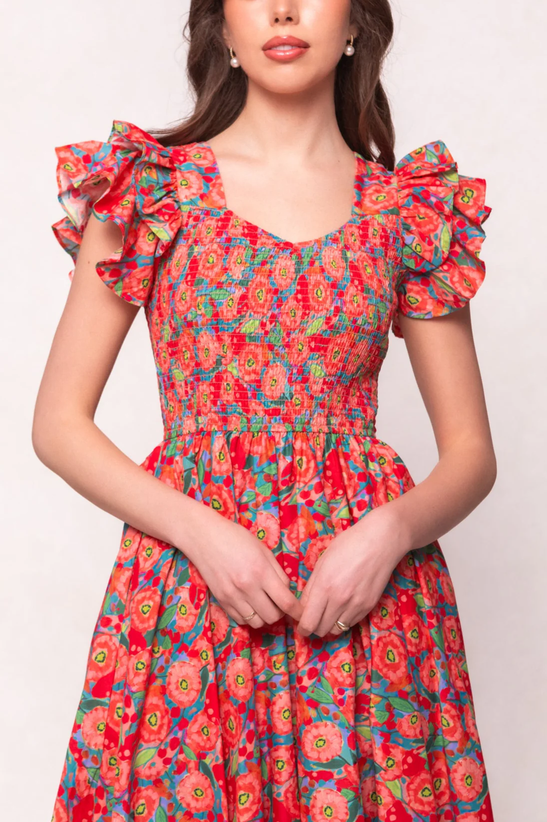 Hattie Dress in Poppy - Image 6