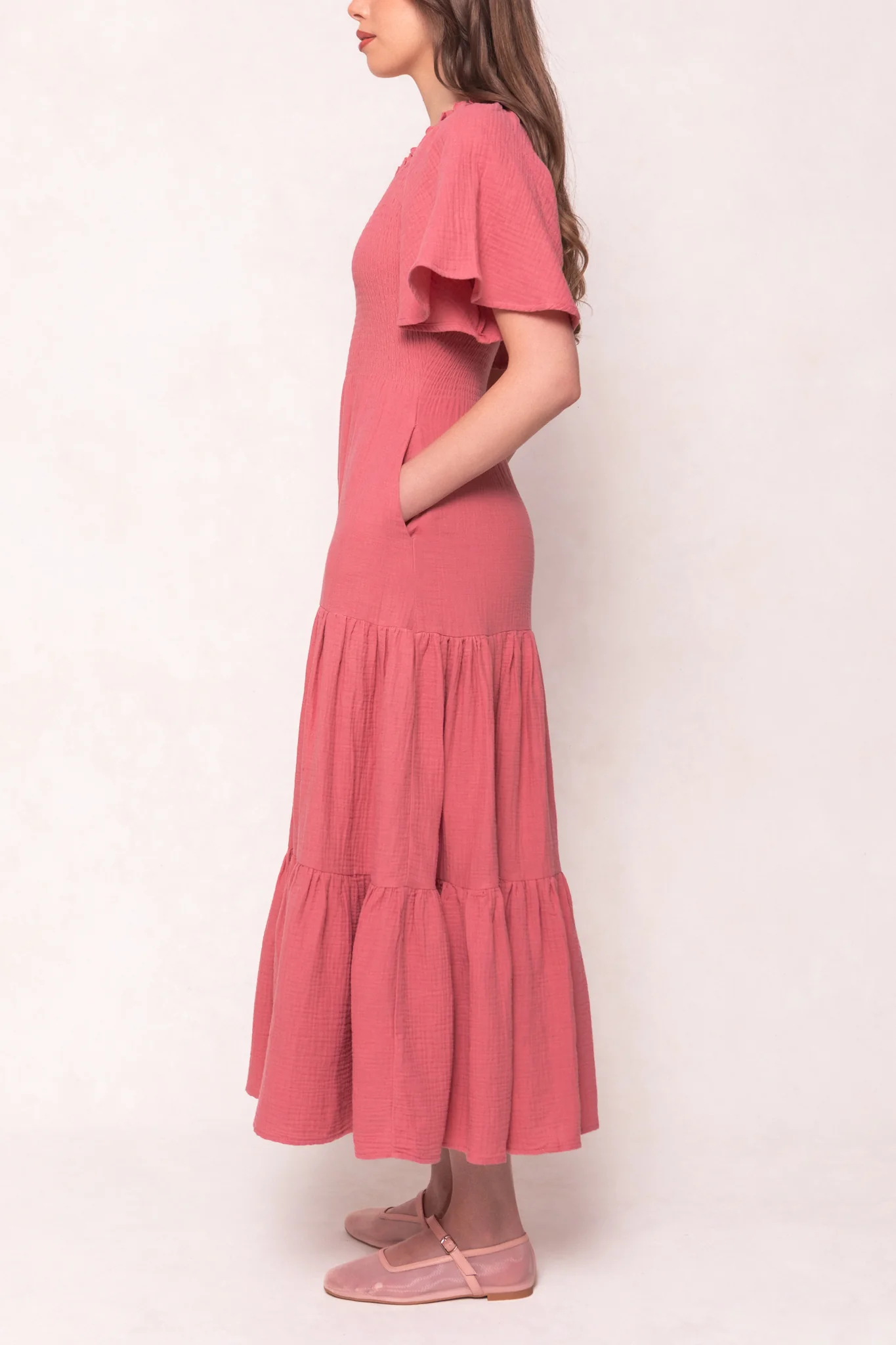 Jovie Dress in Pink - Image 3