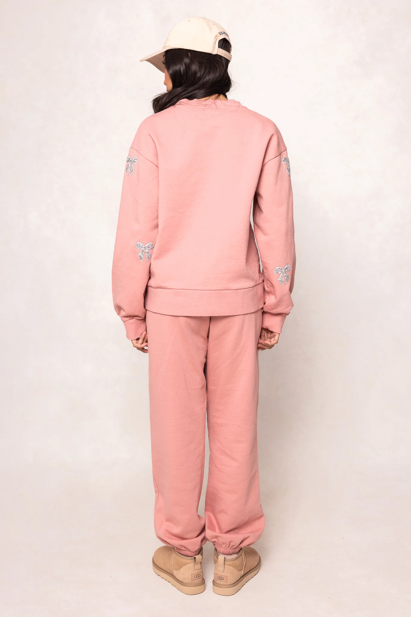 Micah Jogger Sweatpants in Pink - Image 4