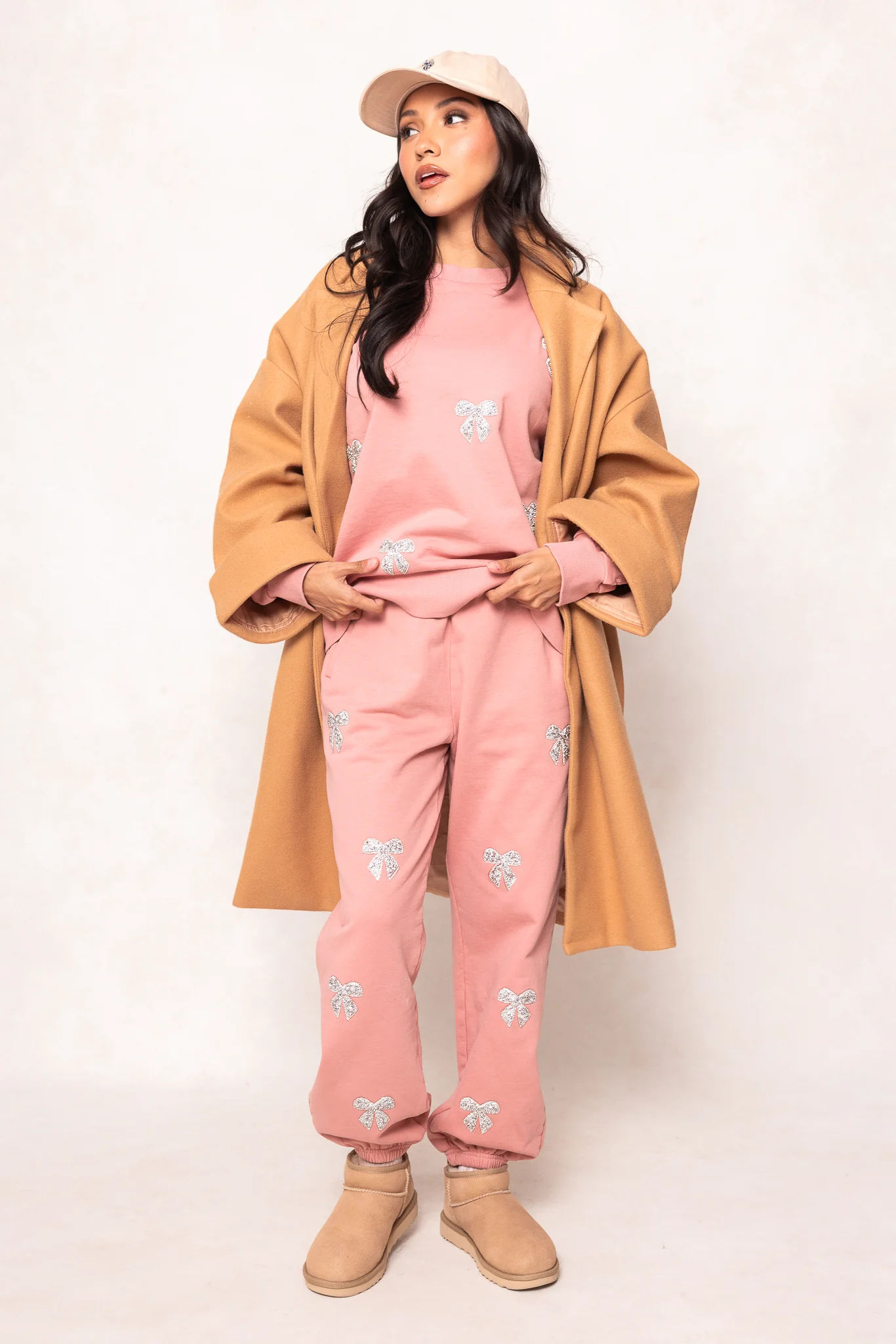 Micah Jogger Sweatpants in Pink - Image 6
