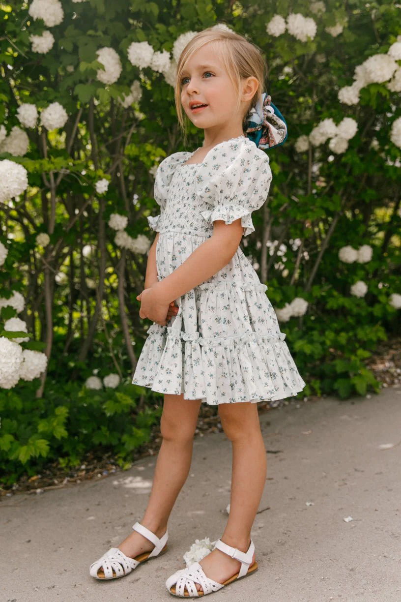 Mini Madeline Dress in Blue - Image 3
