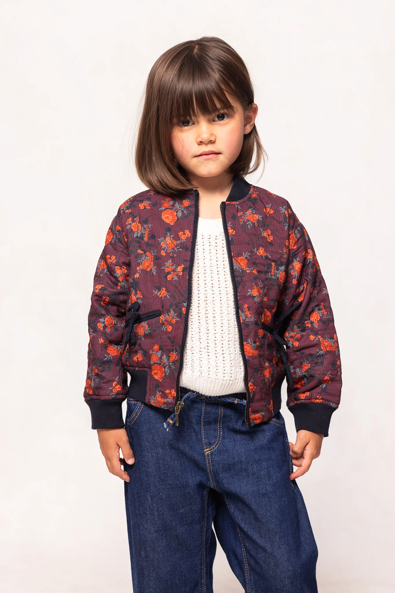 Mini Valerie Jacket in Marigold Floral - Image 3