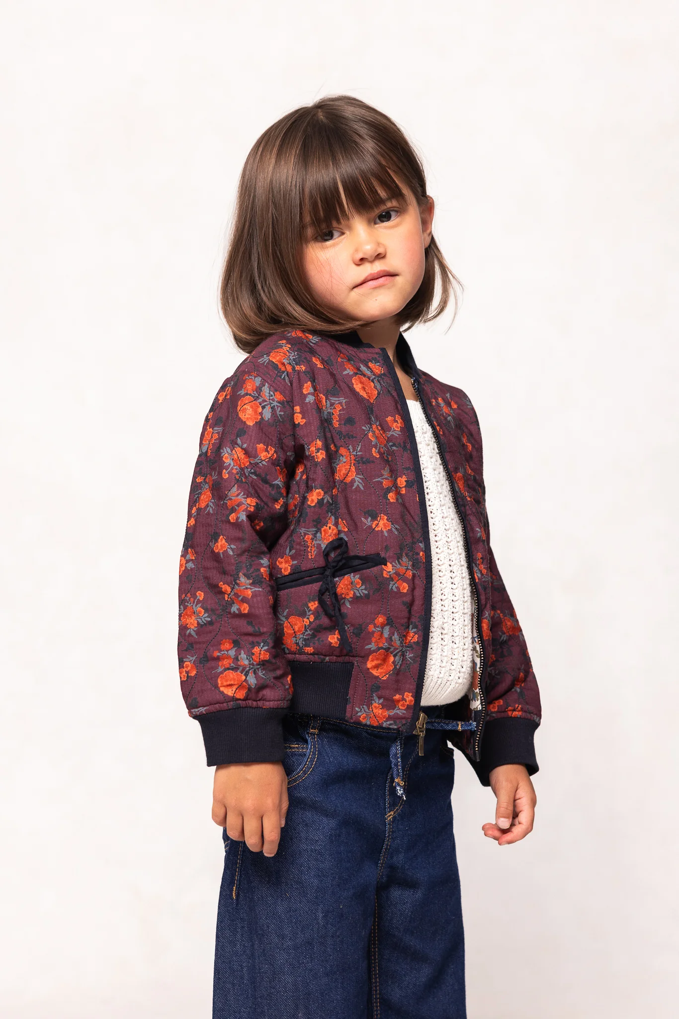 Mini Valerie Jacket in Marigold Floral - Image 4
